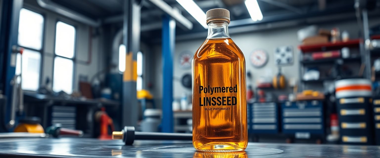 Aceite De Linaza Polimerizado
